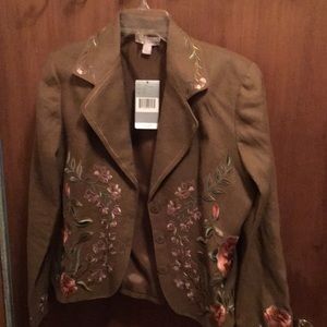 NWT Austin Reed Embroidered Blazer